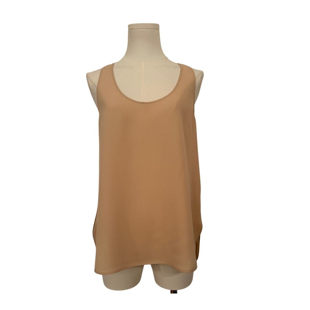 Otte New York Silk Light Pink Exposed Seam Blouse - XS